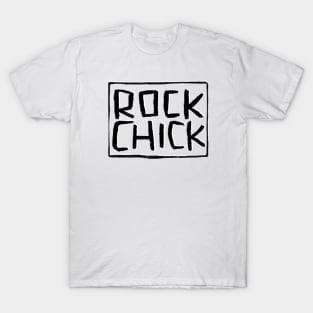 Rock Music Girl, Women Rock, Rock Chick T-Shirt